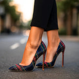Talons à carreaux Paisley Rae