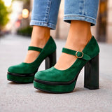 VALLORIA TALONS EN VELOURS