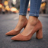 Escarpins en velours Vivienne