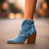 Dakota Lynn bottes en denim