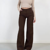CHARLOTTE | Pantalon Évasé Moderne