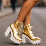 Bottes à plateforme Haley