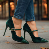 Ariette Escarpins en velours