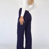 CHARLOTTE | Pantalon Évasé Moderne