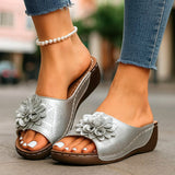 ROSALINA BLOSSOM CHAUSSURES À ENFILER EN CUIR