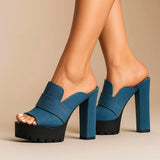 Delilah talons en denim