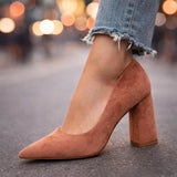 Escarpins en velours Vivienne