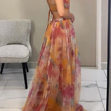 GISELLE | Robe Maxi en Chiffon