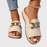 Sandales à boucles confortables