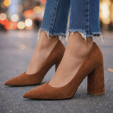 Escarpins en velours Vivienne