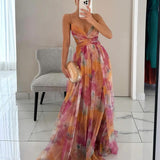 GISELLE | Robe Maxi en Chiffon