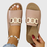 Sandales à boucles confortables