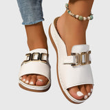 Sandales à boucles confortables