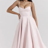YLIANA | Robe midi d'été romantique
