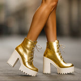 Bottes à plateforme Haley