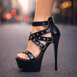 SERENA JADE TALONS AIGUILLES À PLATEFORME