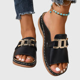 Sandales à boucles confortables