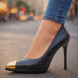 Aveline talons à pointe dorée