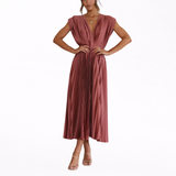 Isla | Robe plissée élégante
