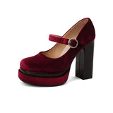 VALLORIA TALONS EN VELOURS