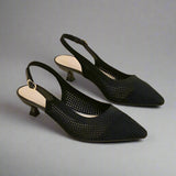 Avelina talons en mesh