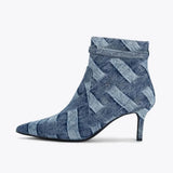 DANICA TALONS EN DENIM TISSÉ