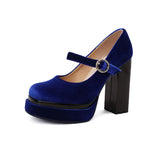 VALLORIA TALONS EN VELOURS