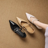 AVANI talons en cuir véritable