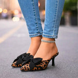 Talons à nœud léopard Sienna