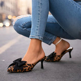 Talons à nœud léopard Sienna