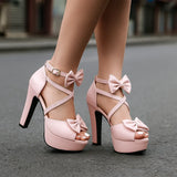 BELLA TALONS À NOEUD DOUBLE