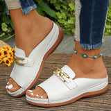 Sandales slides chic