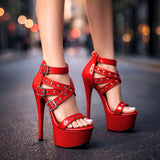 SERENA JADE TALONS AIGUILLES À PLATEFORME