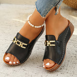 Sandales slides chic
