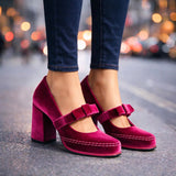 Talons en velours Valentina