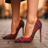 Talons à carreaux Paisley Rae