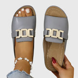 Sandales à boucles confortables
