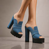 Delilah talons en denim