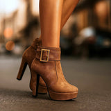 DANA AVERY BOTTES EN DENIM