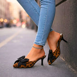 Talons à nœud léopard Sienna