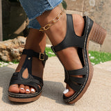 Sandales à boucles classiques