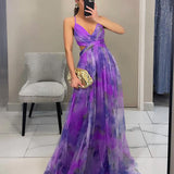 GISELLE | Robe Maxi en Chiffon