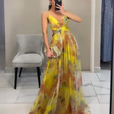 GISELLE | Robe Maxi en Chiffon