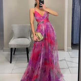 GISELLE | Robe Maxi en Chiffon
